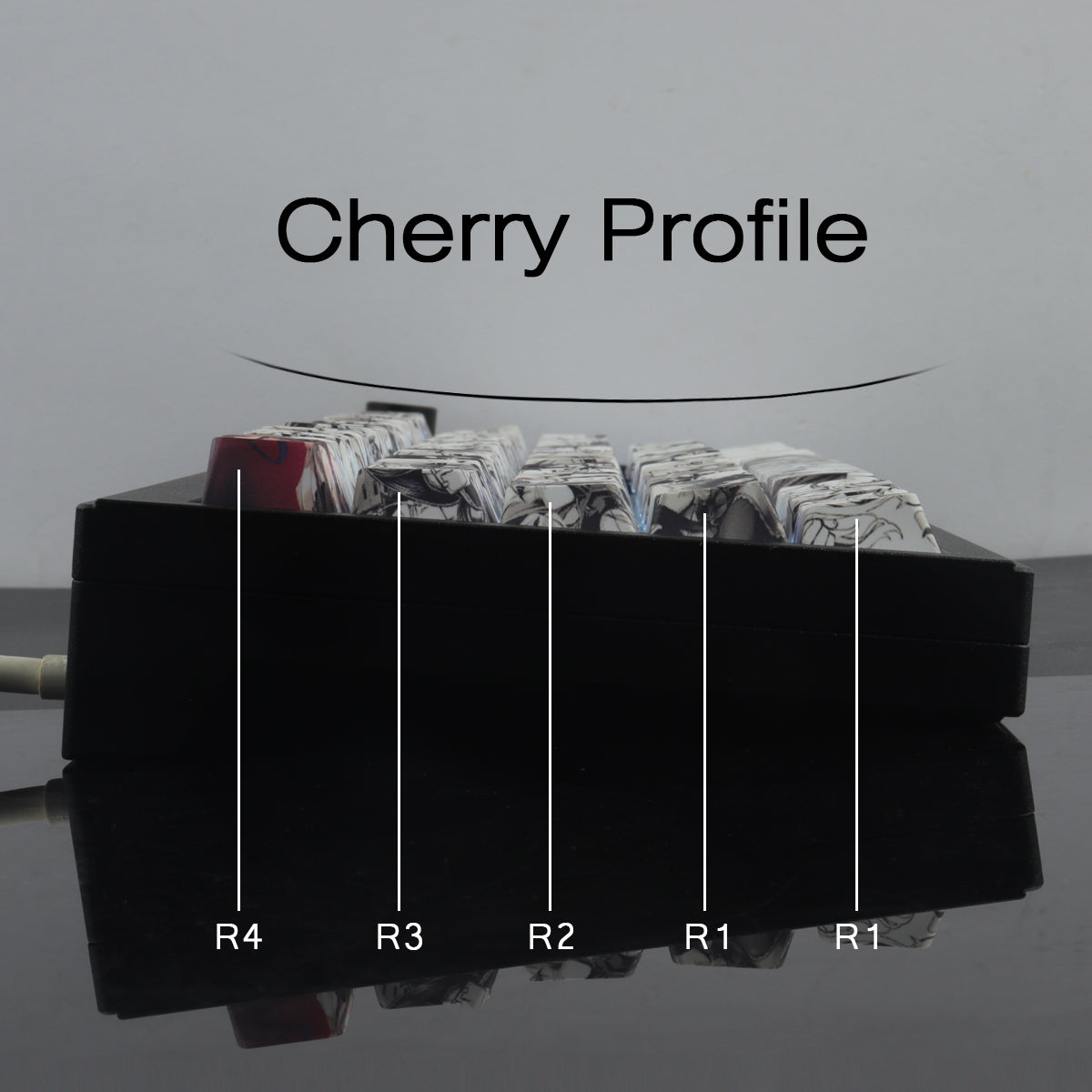 Ahego Side light keycaps