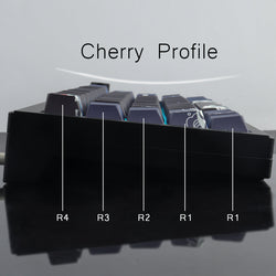 Black Coral Sea Side light keycaps