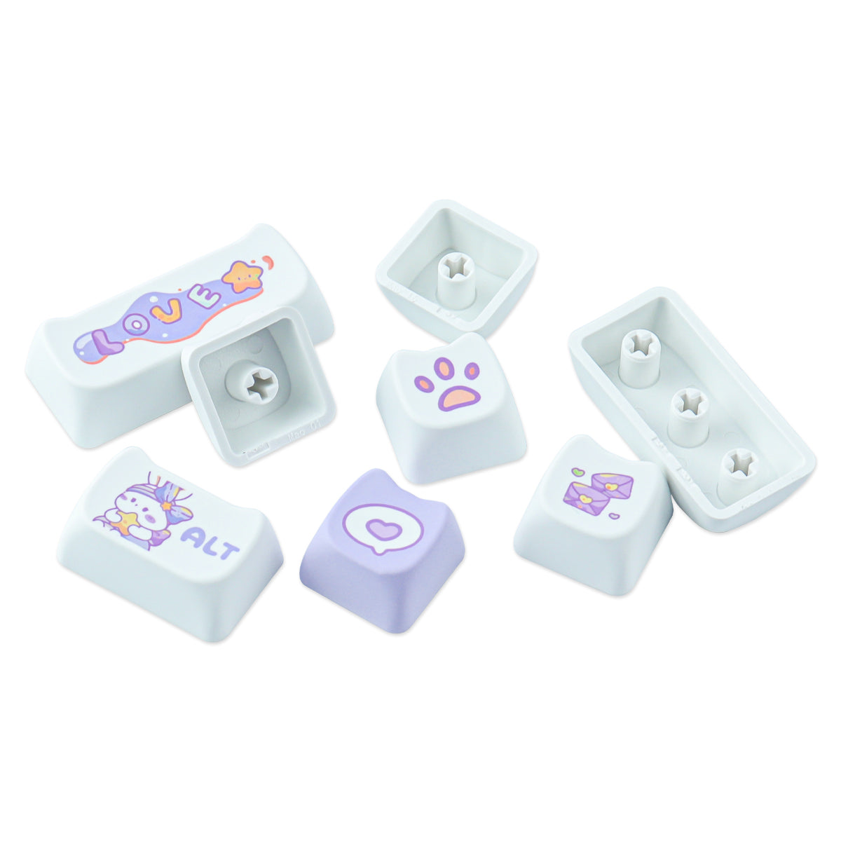 Magic Rabbit keycaps