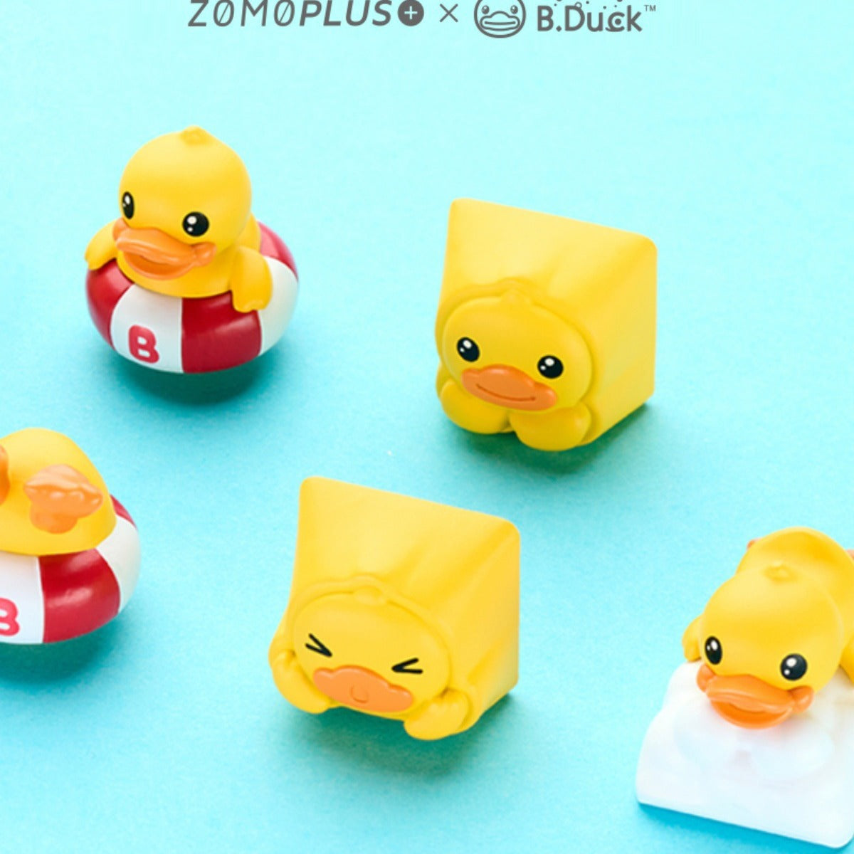 Zomoplus Keycap xB.Duck Original Personality Mechanical Keyboard Keycap Single Custom High Aesthetic