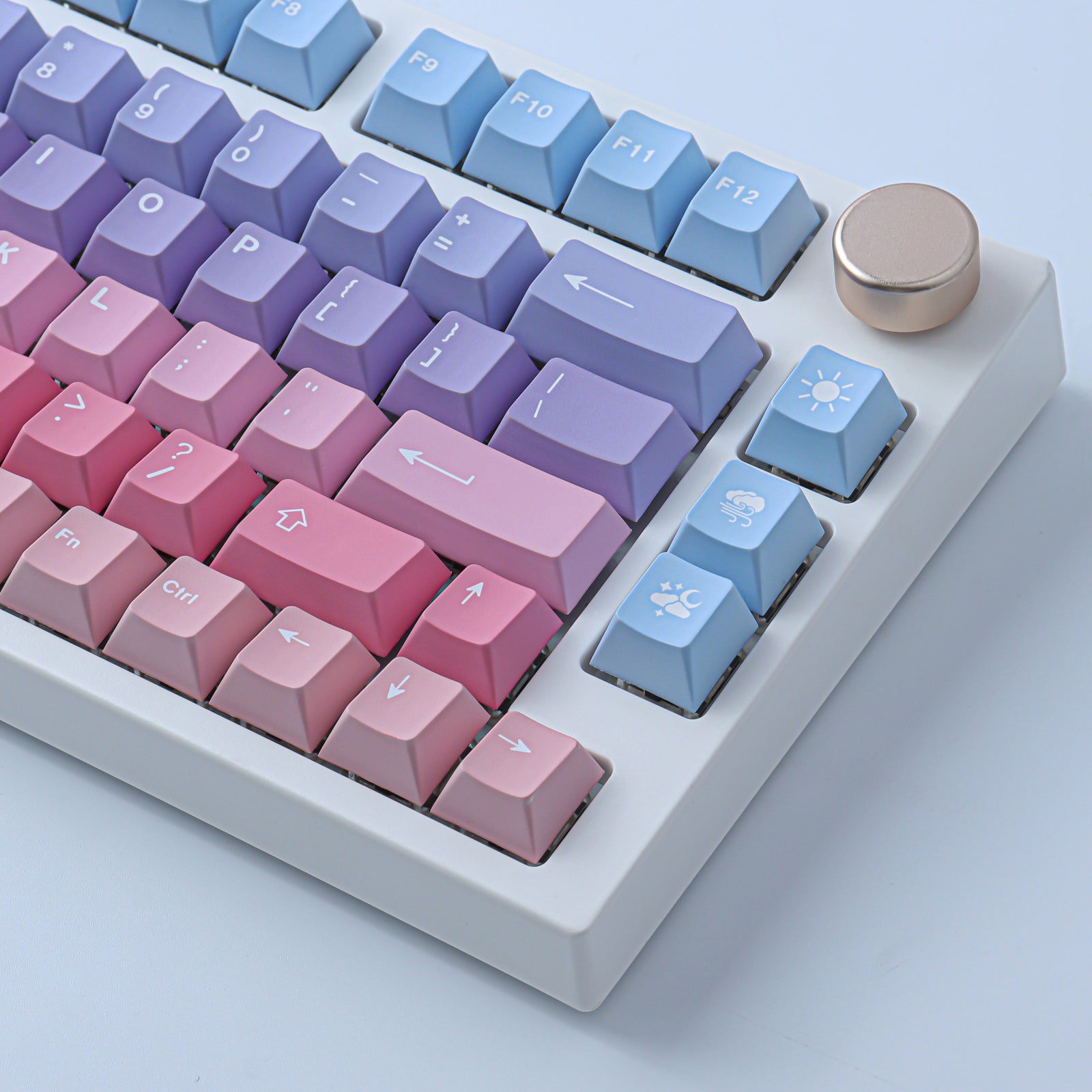 Colorful Clouds keycaps