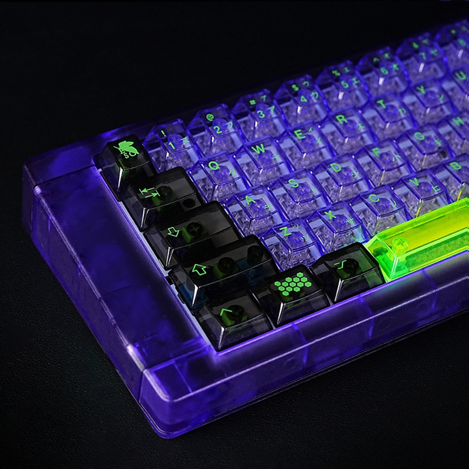 EVA MECHA-01 Transparent Keycaps
