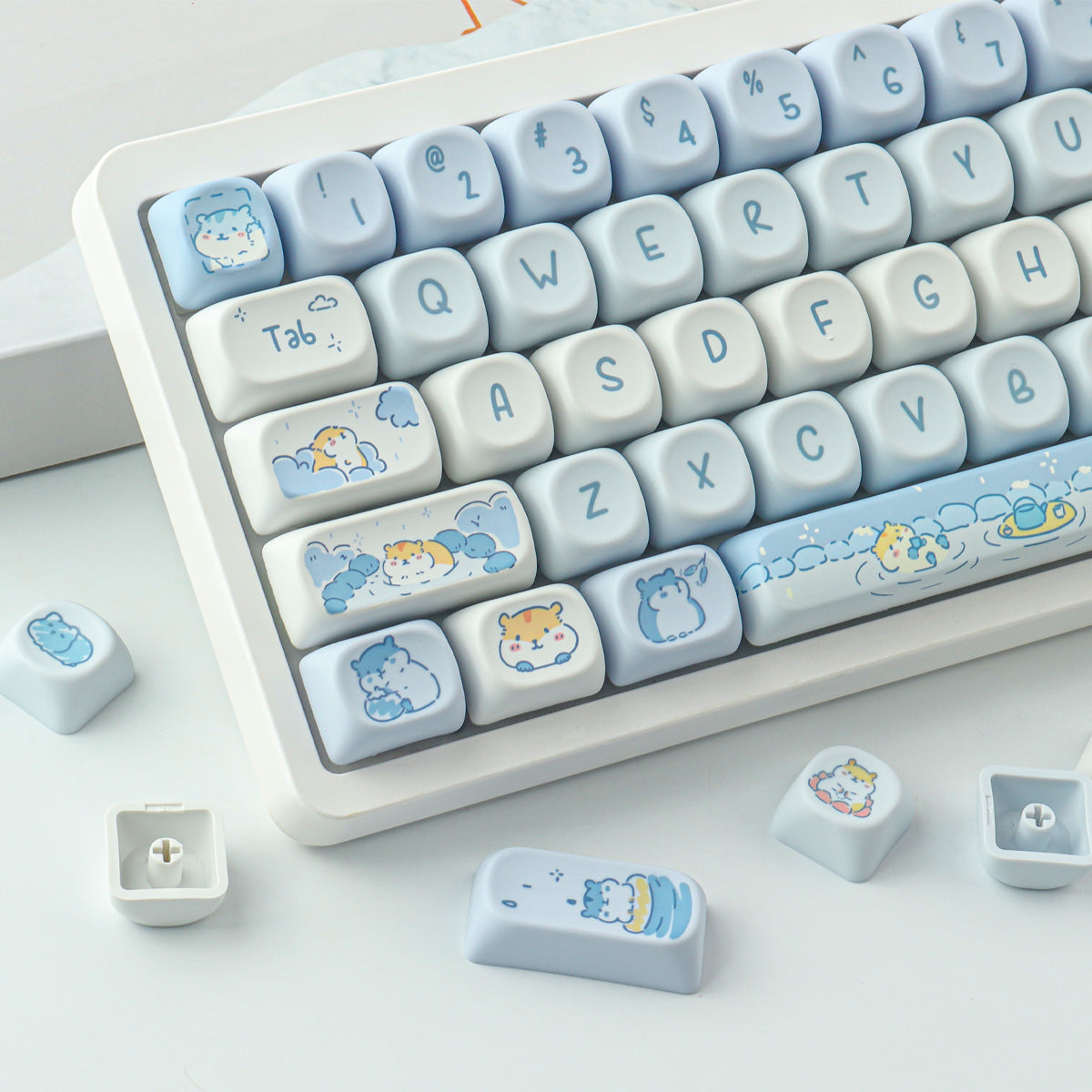 Potato Treasure keycaps
