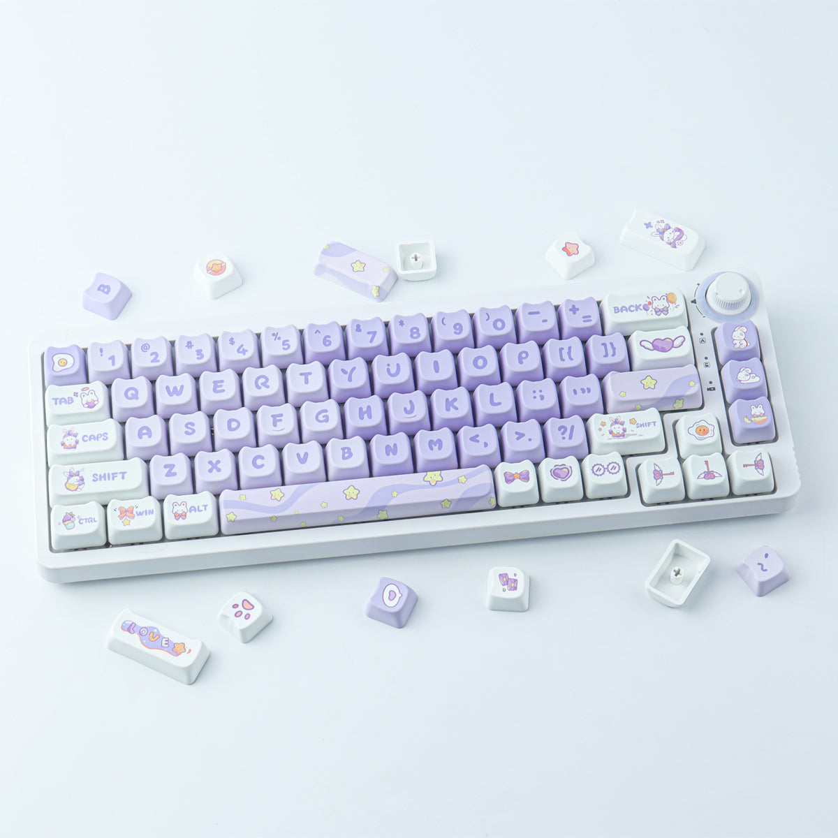 Magic Rabbit keycaps
