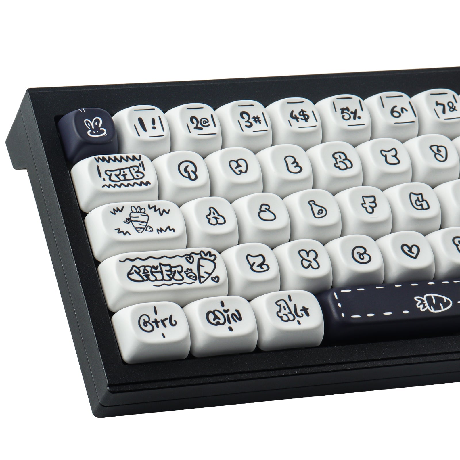 Carrot Rabbit keycaps