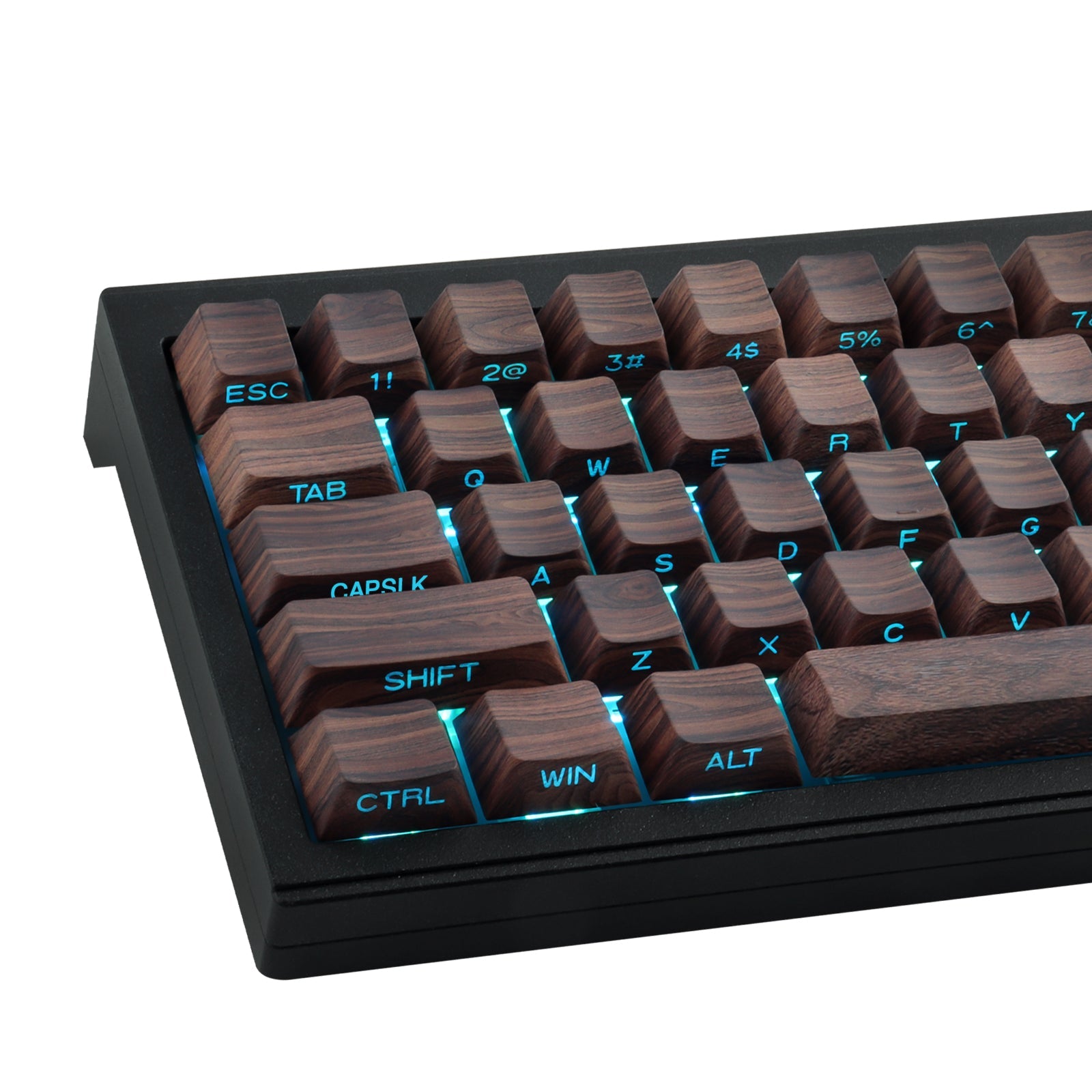 Wood Grain Side light keycaps