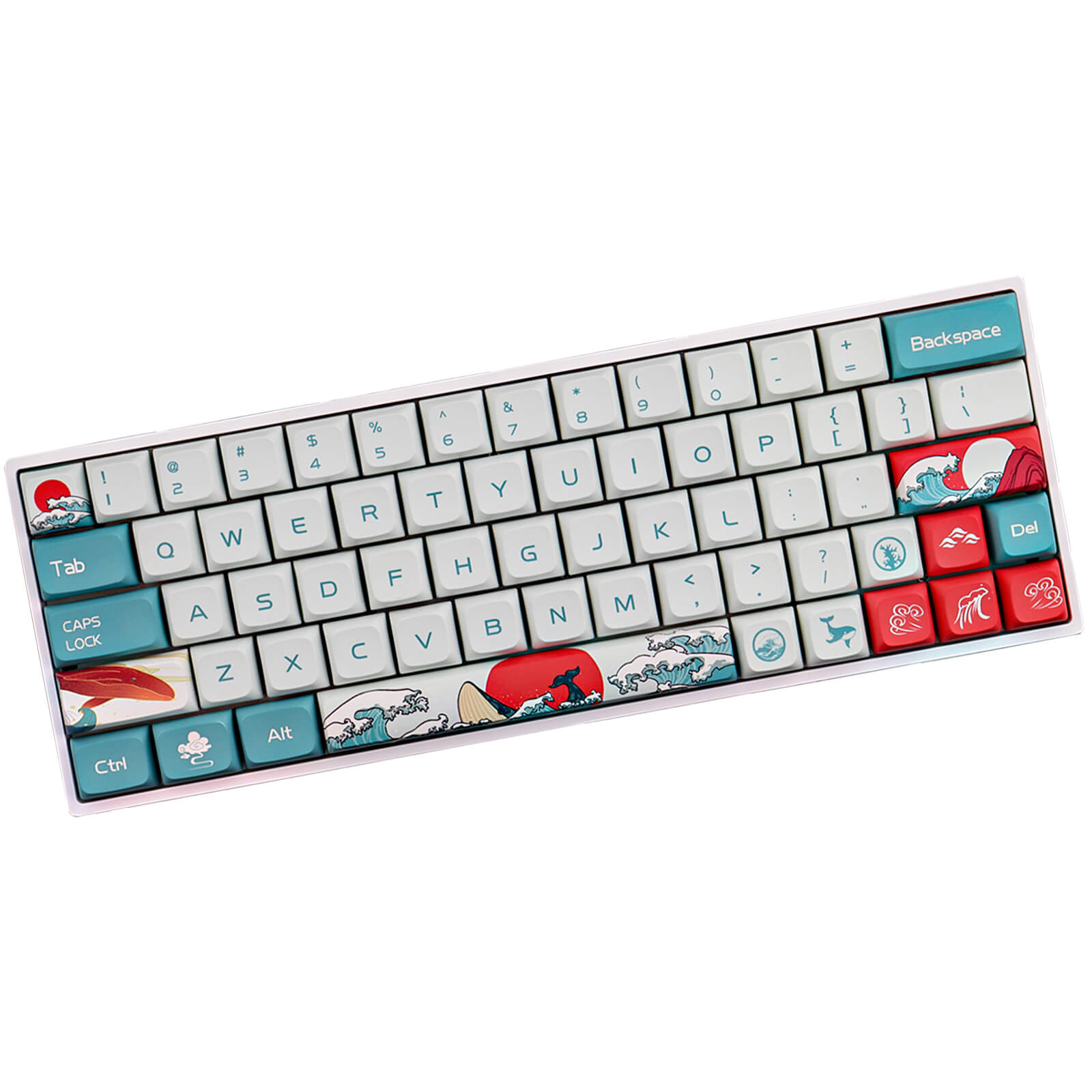 Ukiyo-e Coral Sea Keycap