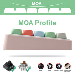 Smiley Face MOA Keycaps