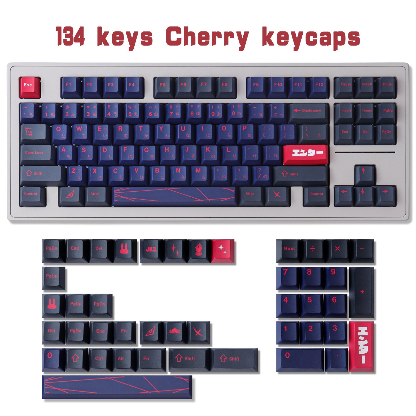 Alter keycaps