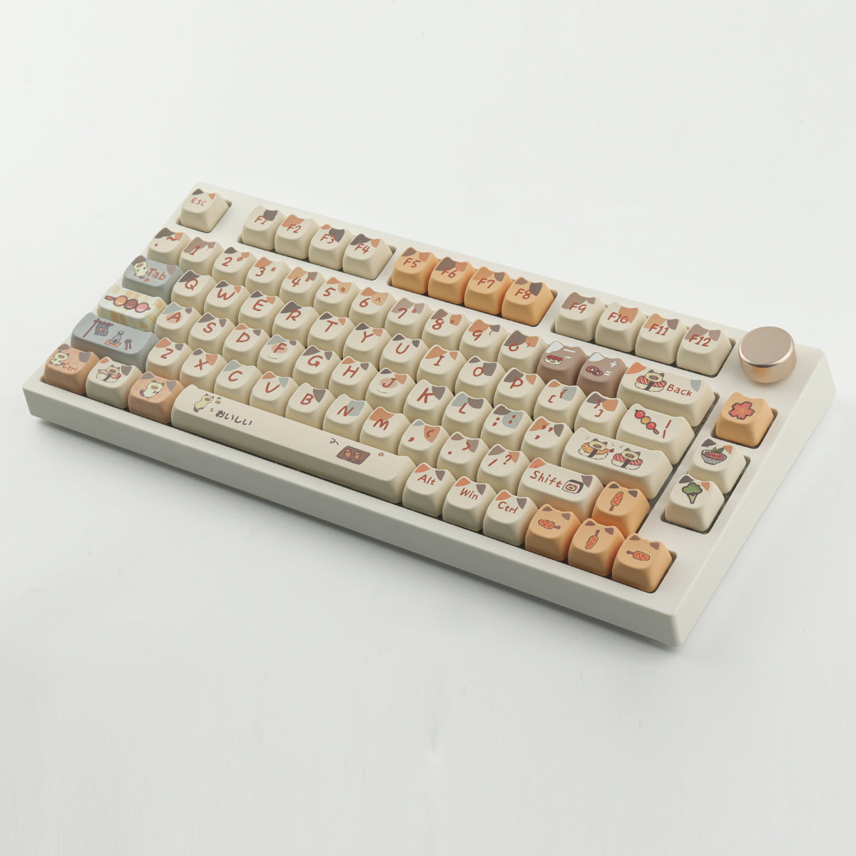 Sushi Cat keycaps