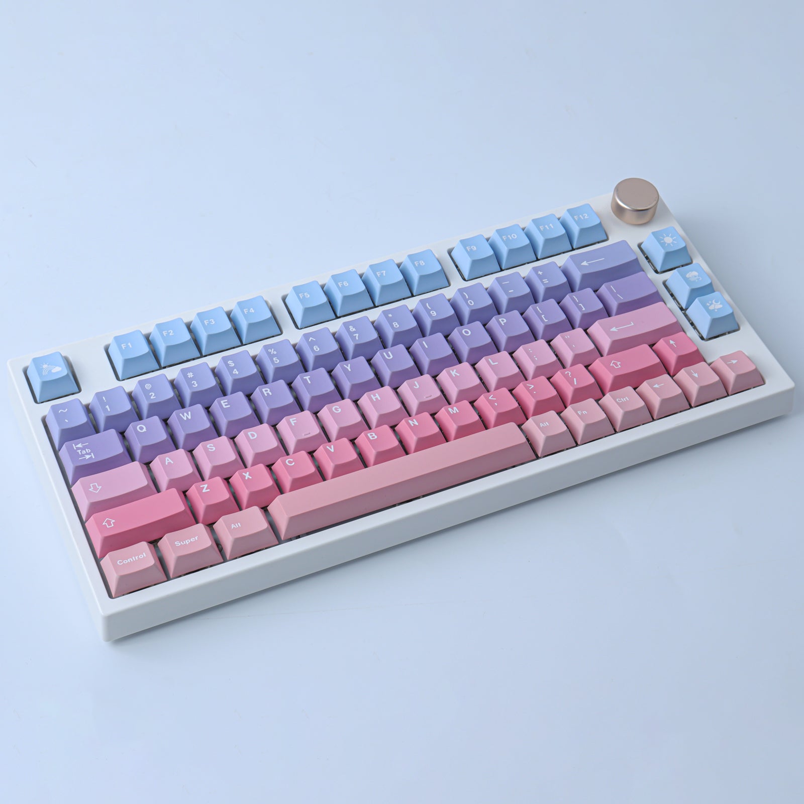 Colorful Clouds keycaps