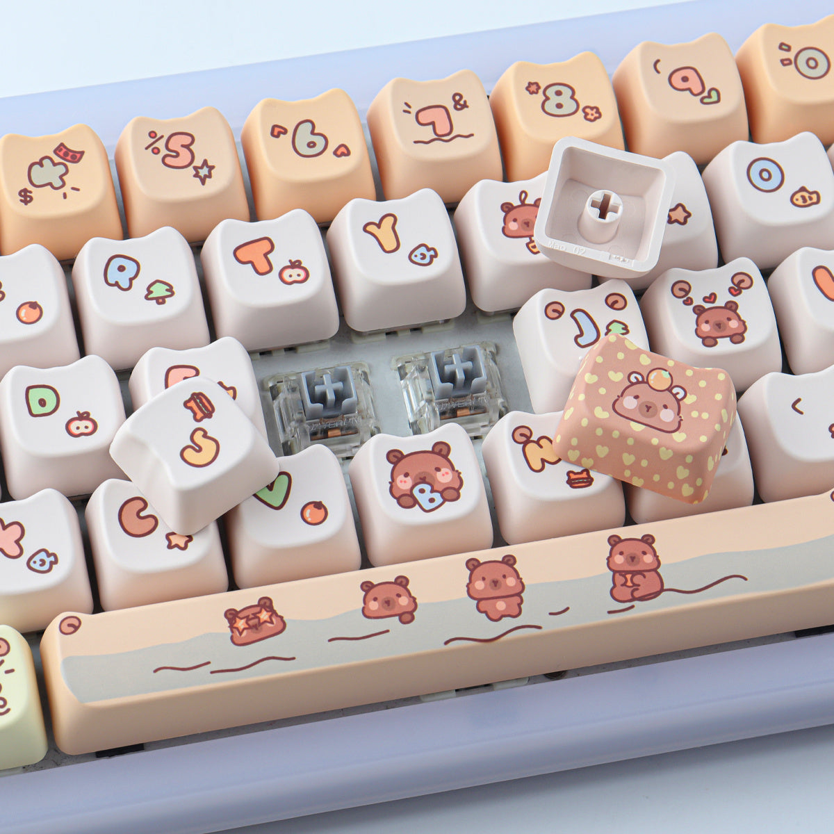 Capibara keycaps