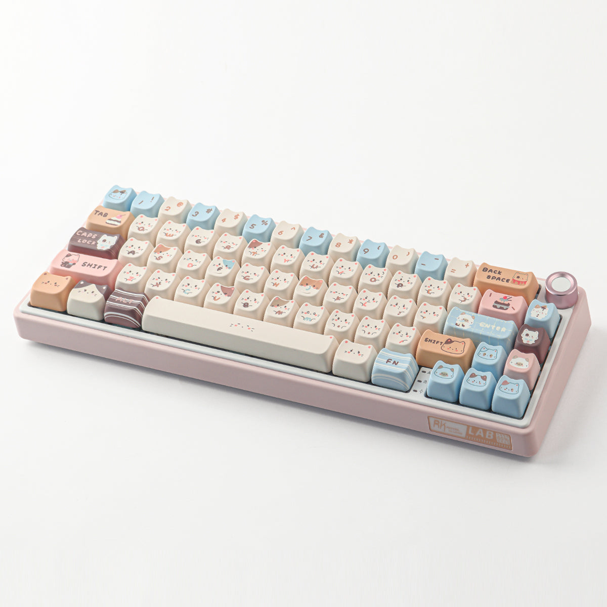 Sea Salt Cat keycaps