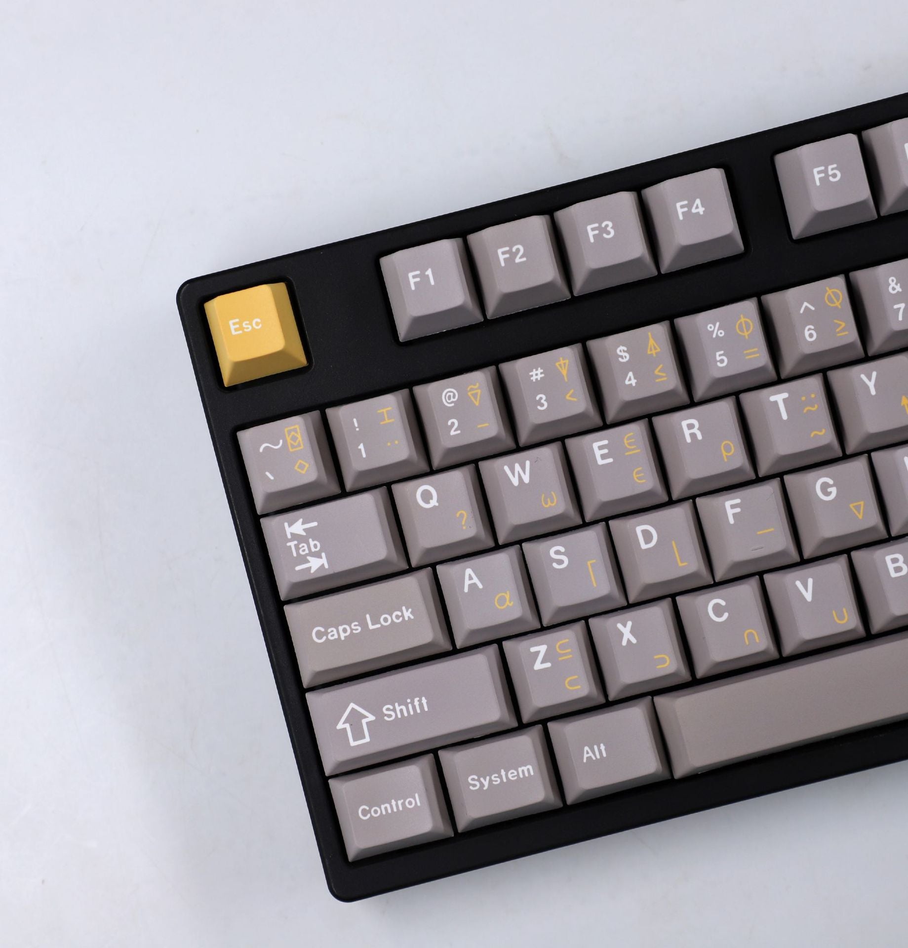 Original Factory Height PBT Dye-Sublimation GMK CYL FTRO Theme 166-Key Full Set Keycaps Mechanical Keyboard Caps