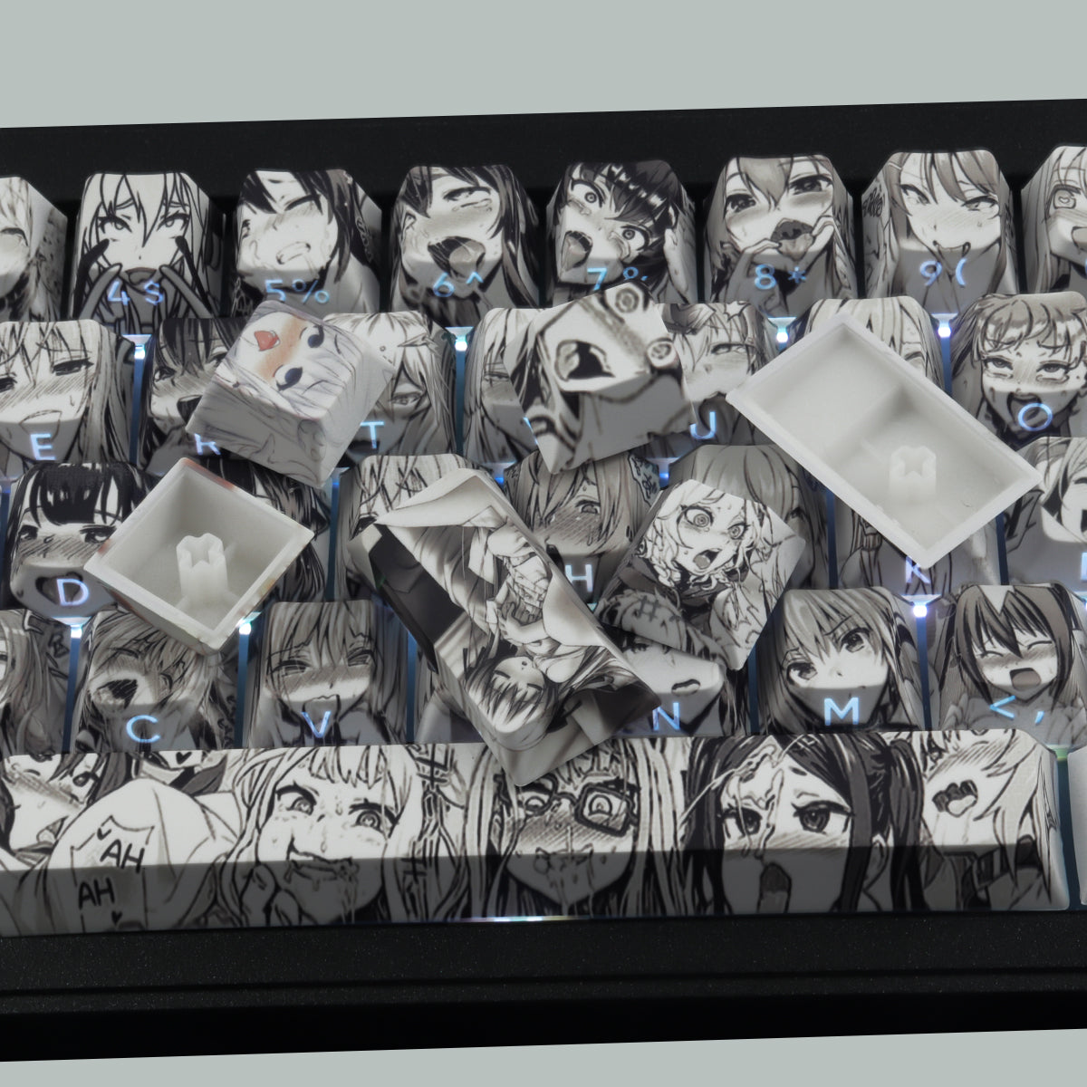 Ahego Side light keycaps