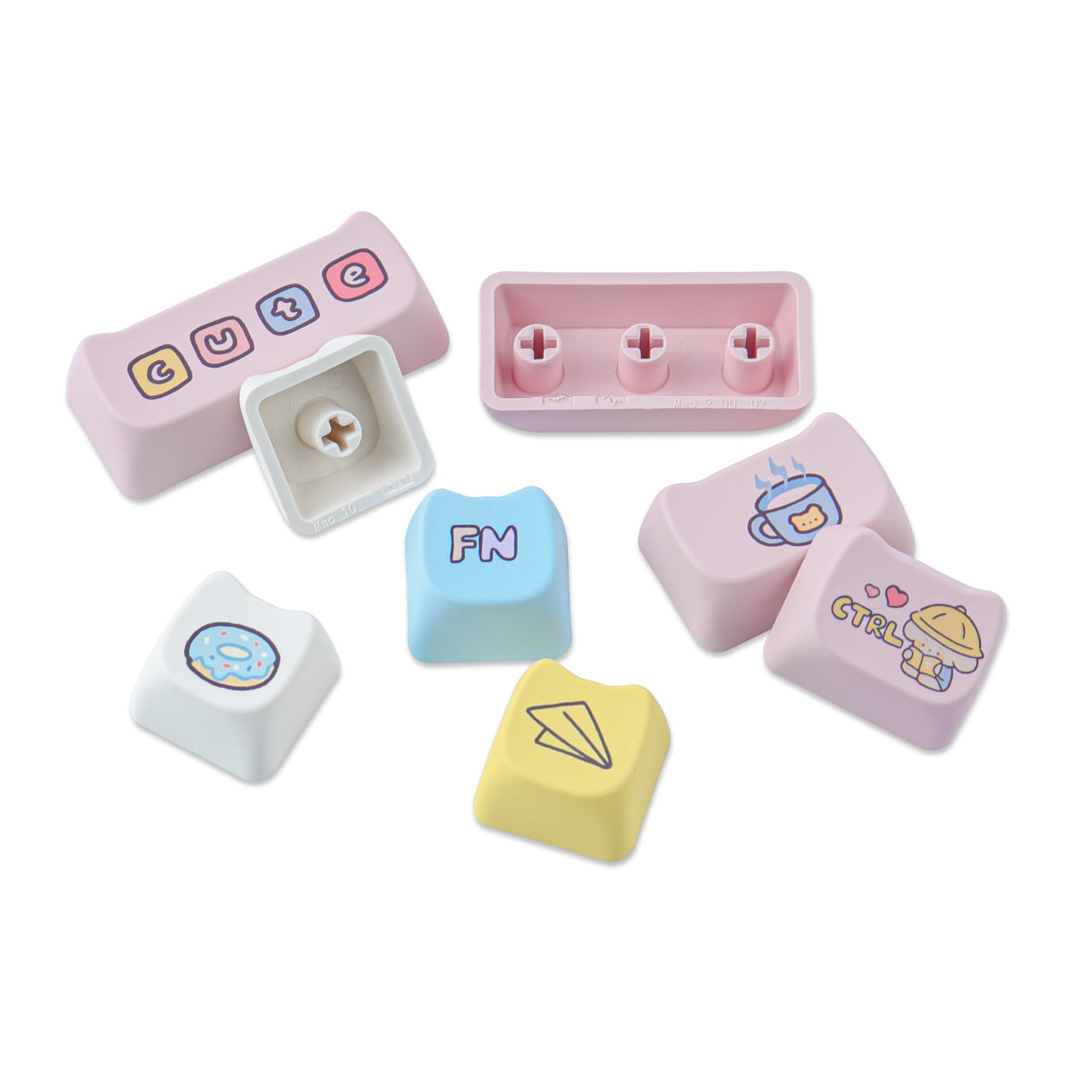 Kindergarten keycaps