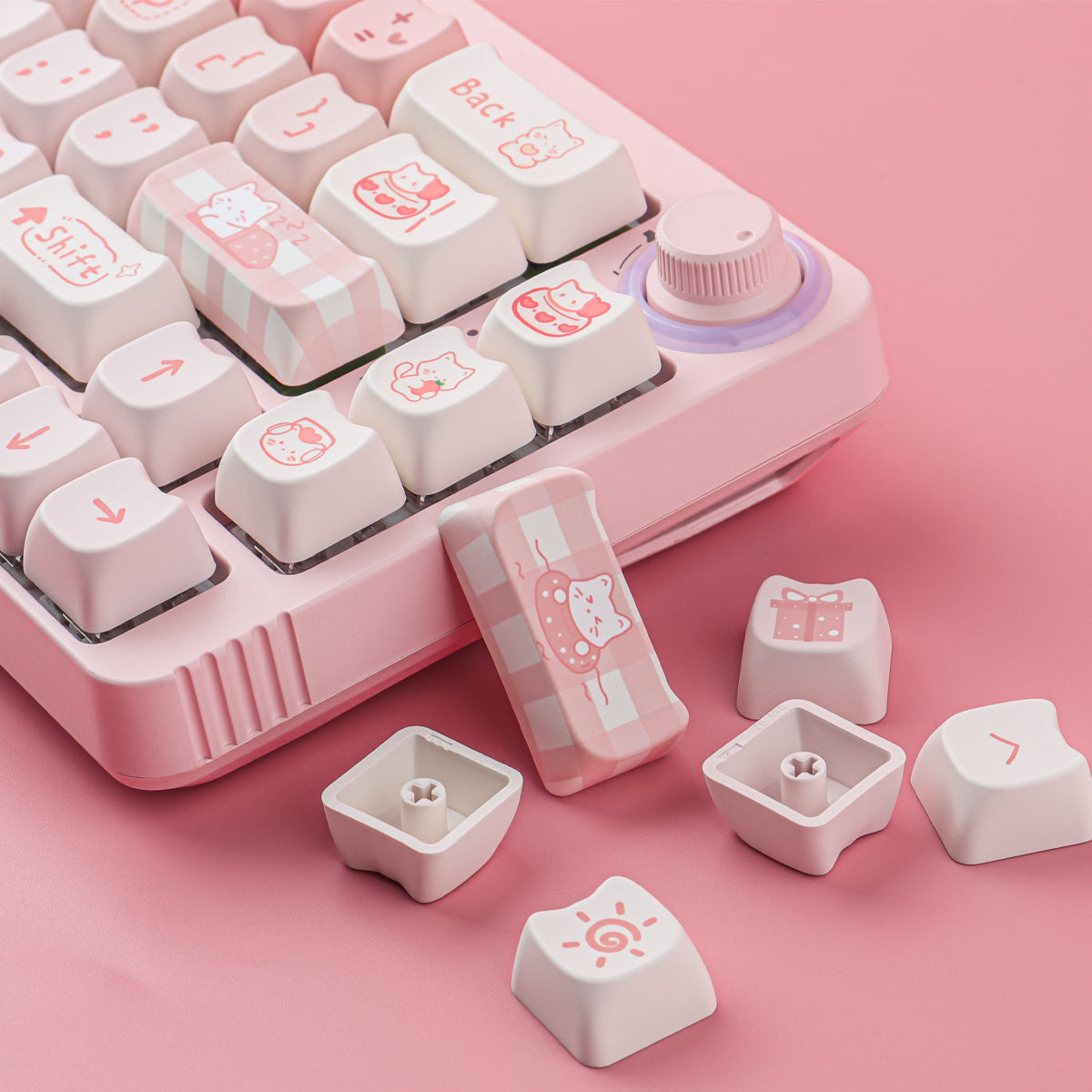 Party Kitten keycaps