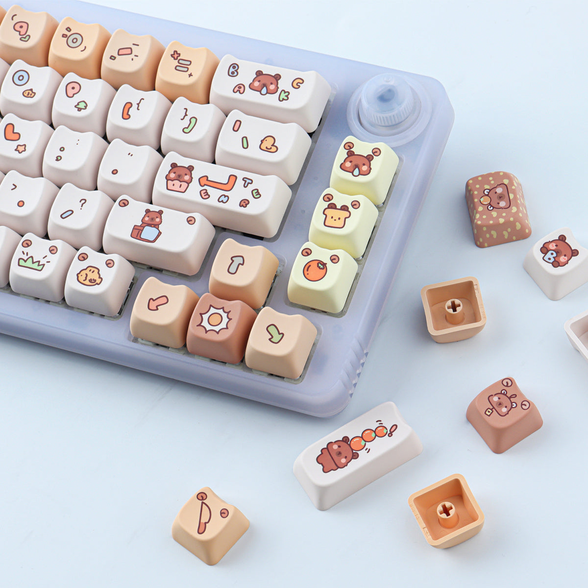 Capibara keycaps
