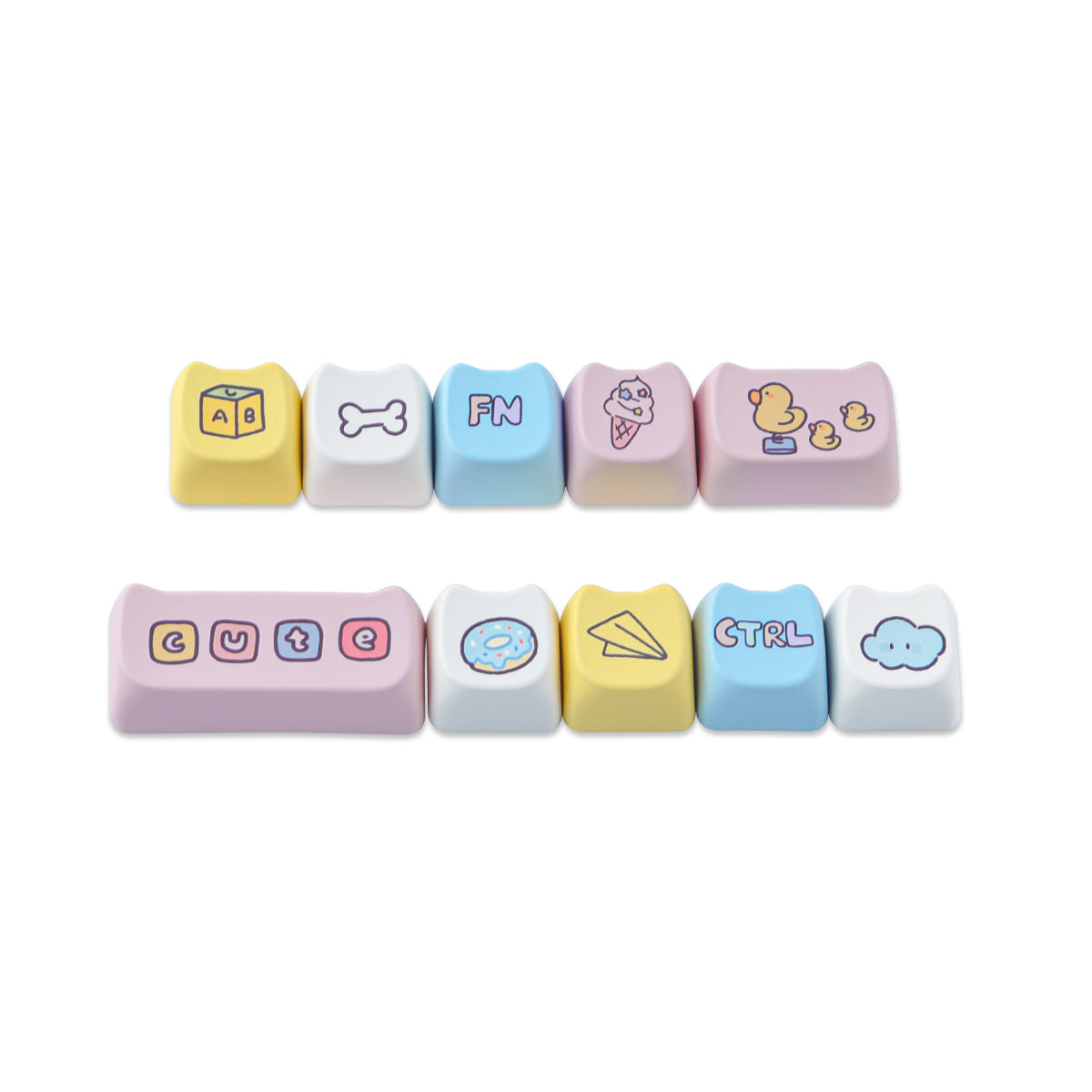 Kindergarten keycaps