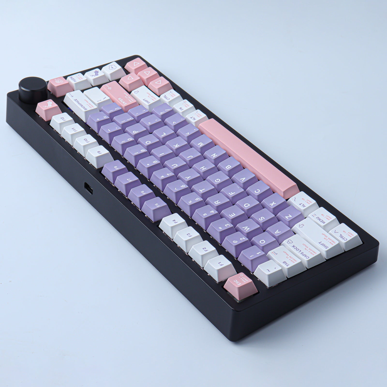 Violet keycaps