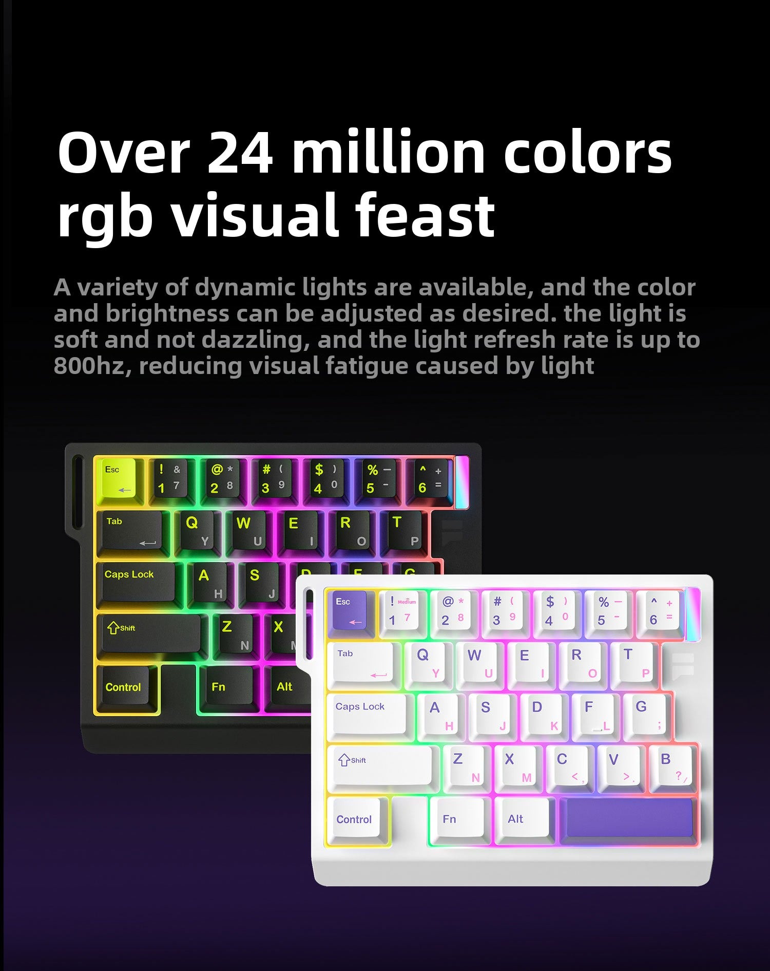 FURYCUBE M30HE Gaming Mechanical Keyboard 8K Magnetic Switches Game Artifact Fearless Contract Quick Trigger