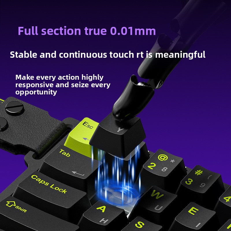 FURYCUBE M30HE Gaming Mechanical Keyboard 8K Magnetic Switches Game Artifact Fearless Contract Quick Trigger