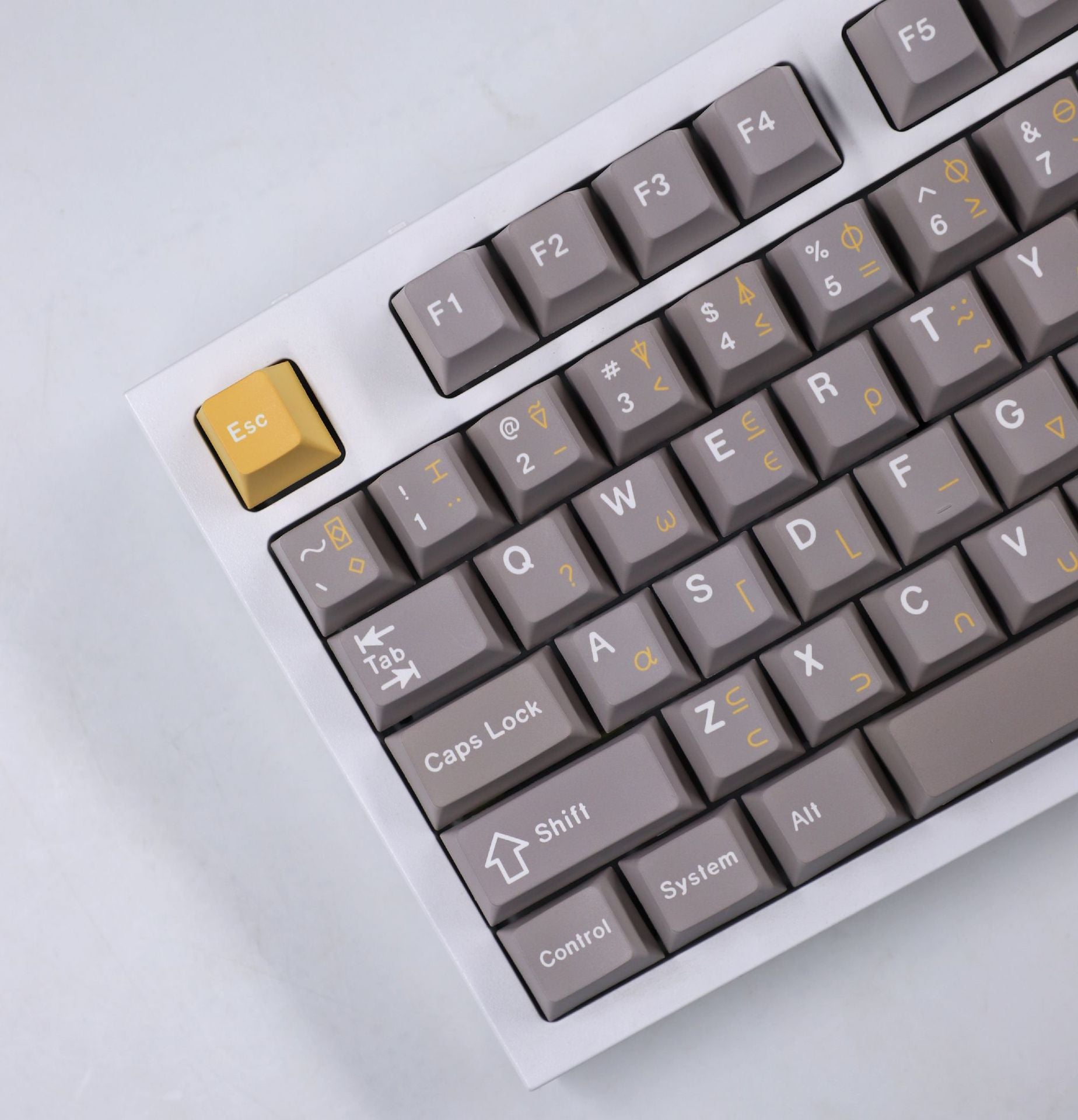 Original Factory Height PBT Dye-Sublimation GMK CYL FTRO Theme 166-Key Full Set Keycaps Mechanical Keyboard Caps