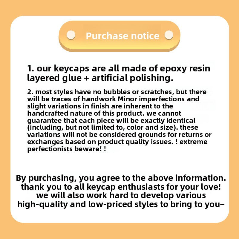 Xiaoluobo Original Seasonal Doll Series Personalized Keycap Desktop Ornament Birthday Gift Handmade Resin Keycap