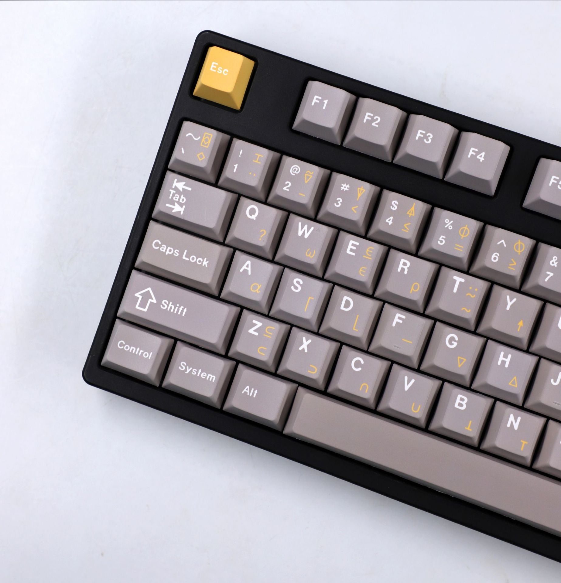 Original Factory Height PBT Dye-Sublimation GMK CYL FTRO Theme 166-Key Full Set Keycaps Mechanical Keyboard Caps