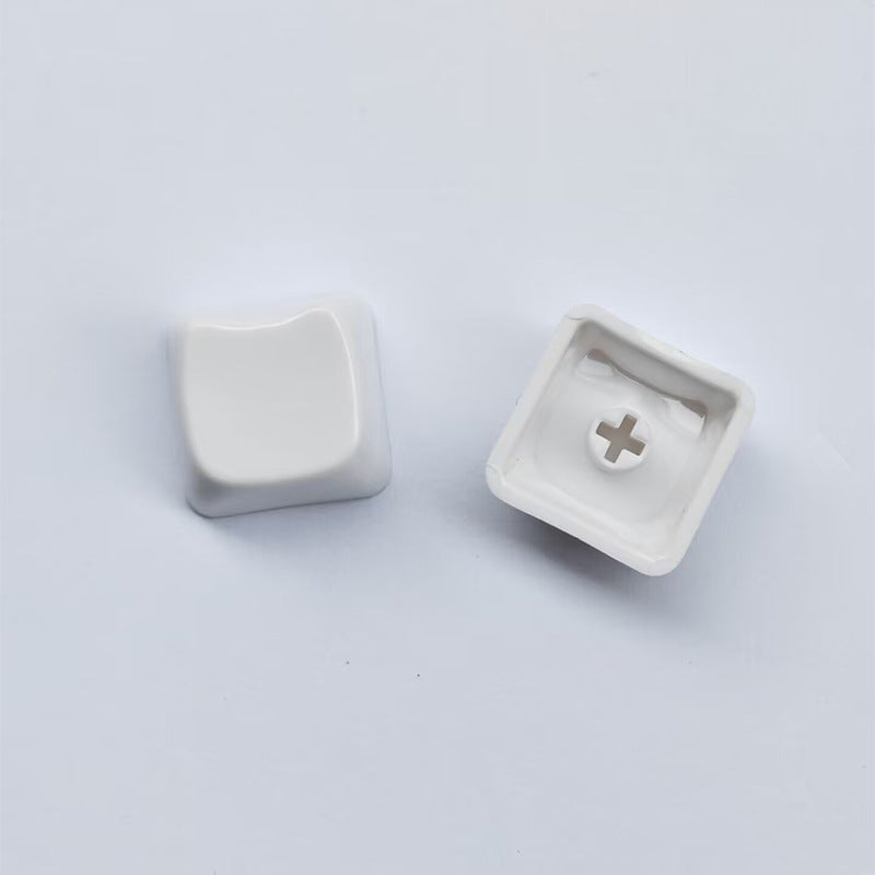 Cat Head PBT Material MX Cross Keycap Chrysanthemum Matte Surface Polished Back Mechanical Keyboard Multi-Color Personalized Keycap