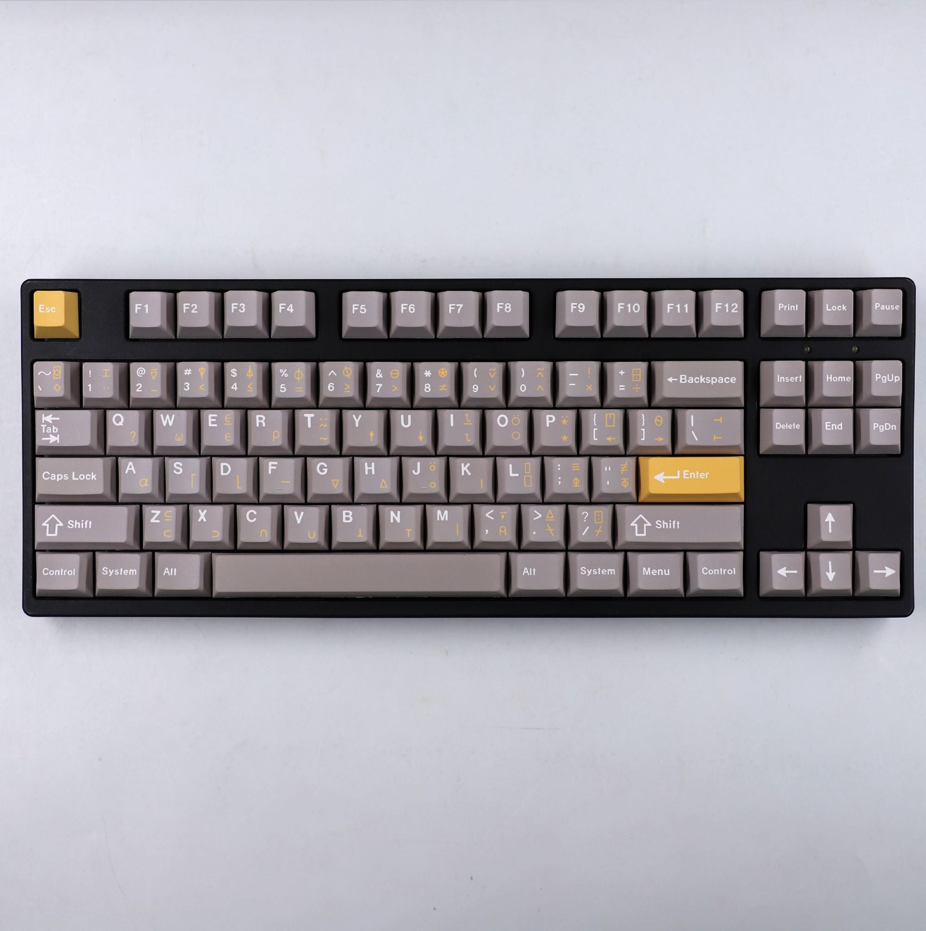 Original Factory Height PBT Dye-Sublimation GMK CYL FTRO Theme 166-Key Full Set Keycaps Mechanical Keyboard Caps