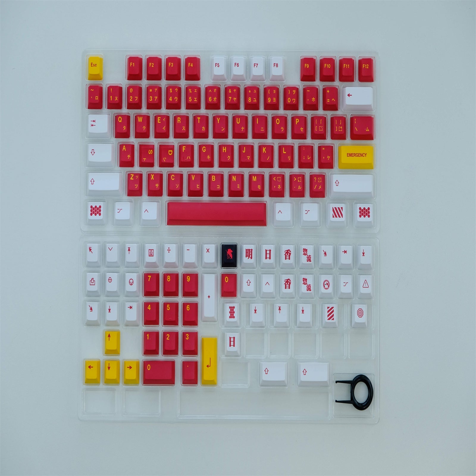 EVA MECHA-01 Transparent Keycaps