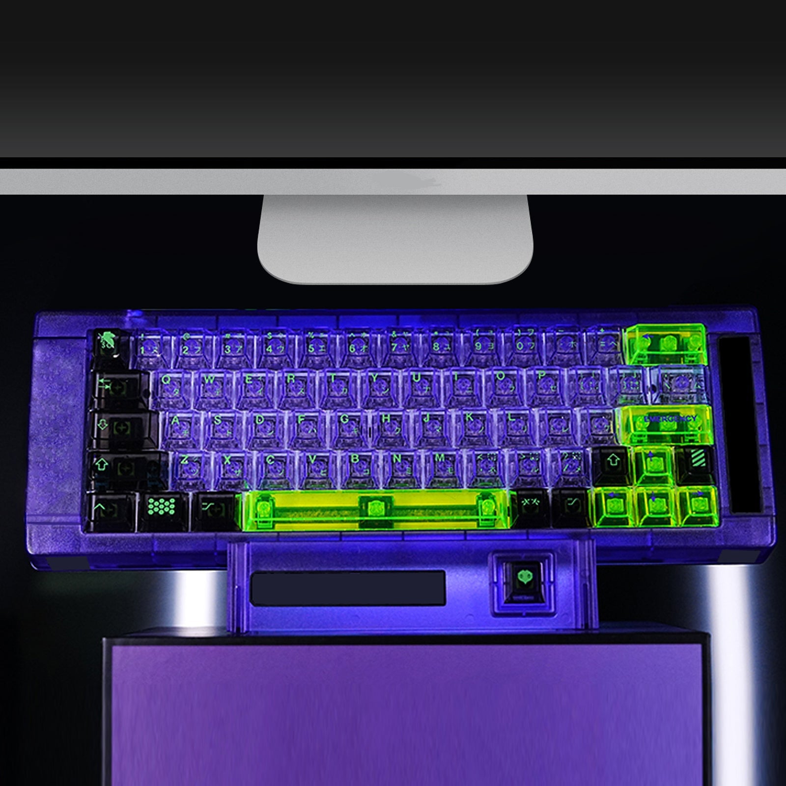 EVA MECHA-01 Transparent Keycaps