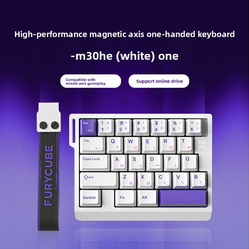 FURYCUBE M30HE Gaming Mechanical Keyboard 8K Magnetic Switches Game Artifact Fearless Contract Quick Trigger
