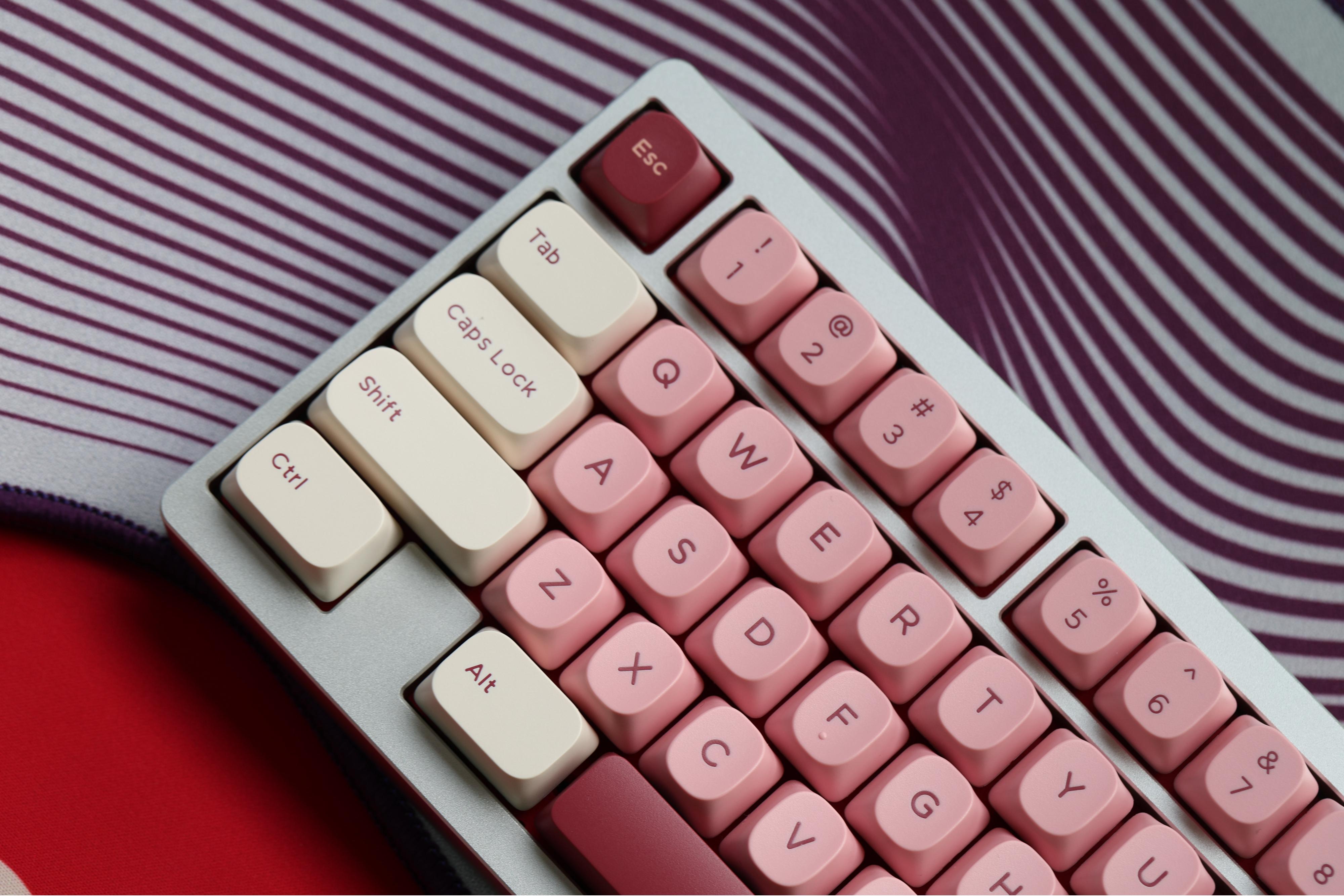 YMK Raspberry keycaps