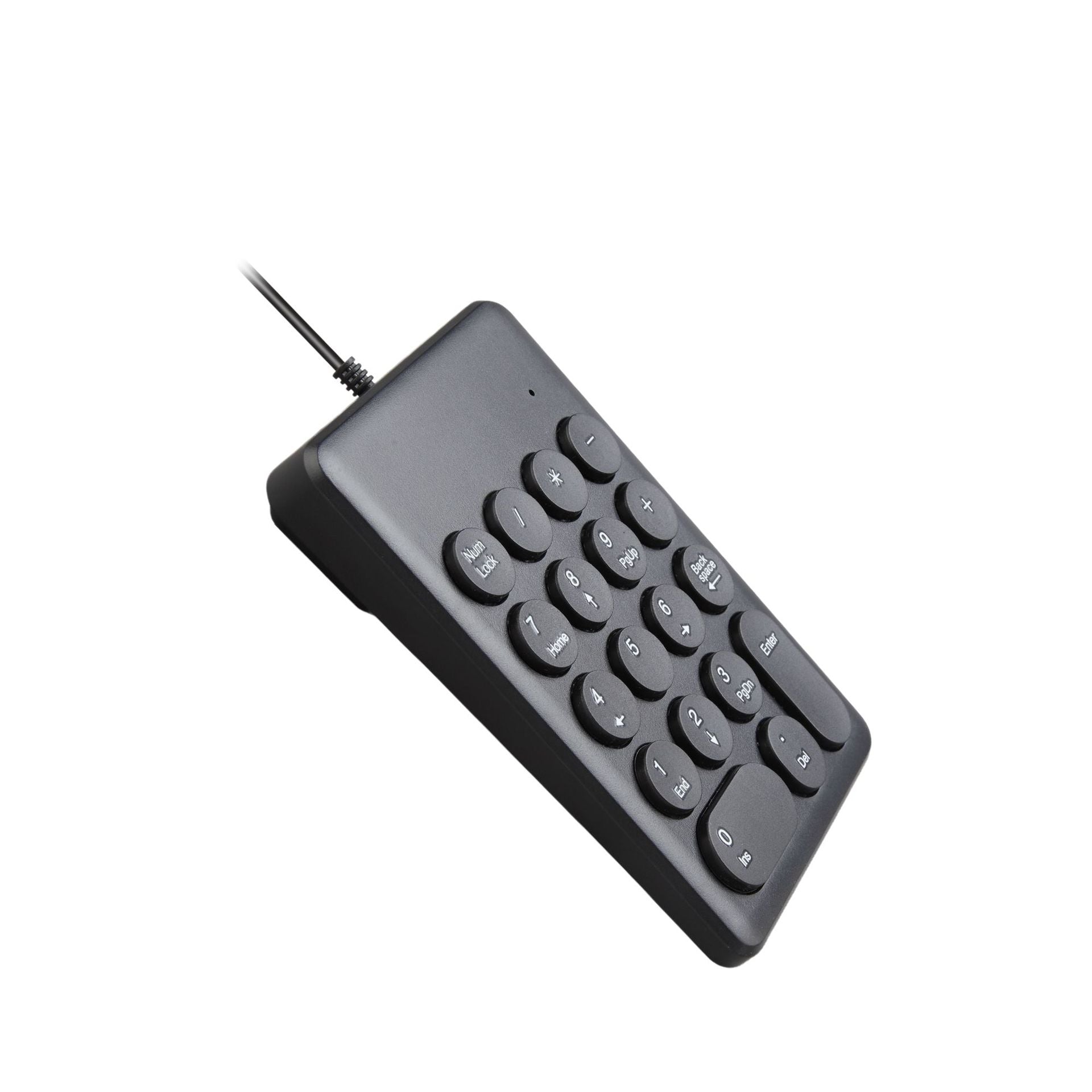 269 Wired Numeric Keyboard Accounting Bank Engineering Mini Chocolate USB Interface Keycap Lightweight Office