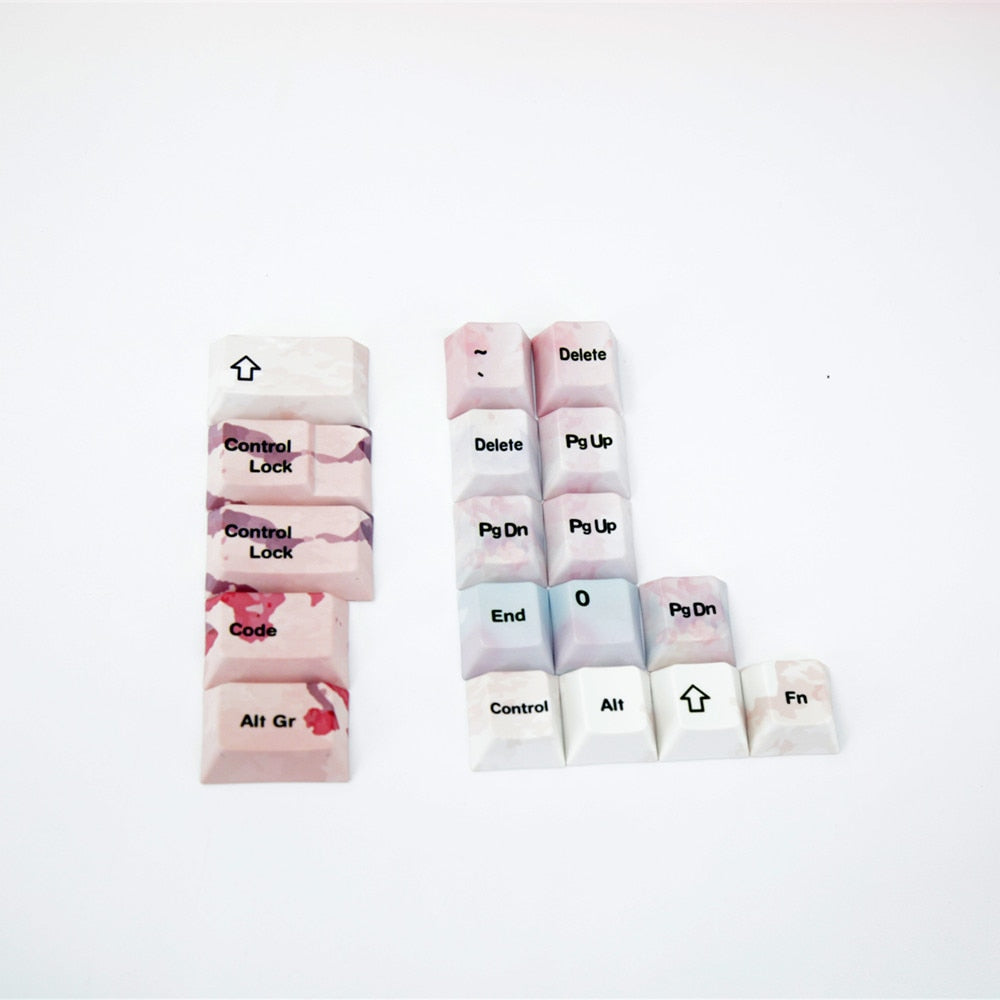 Ink Cherry Blossom Keycaps Set
