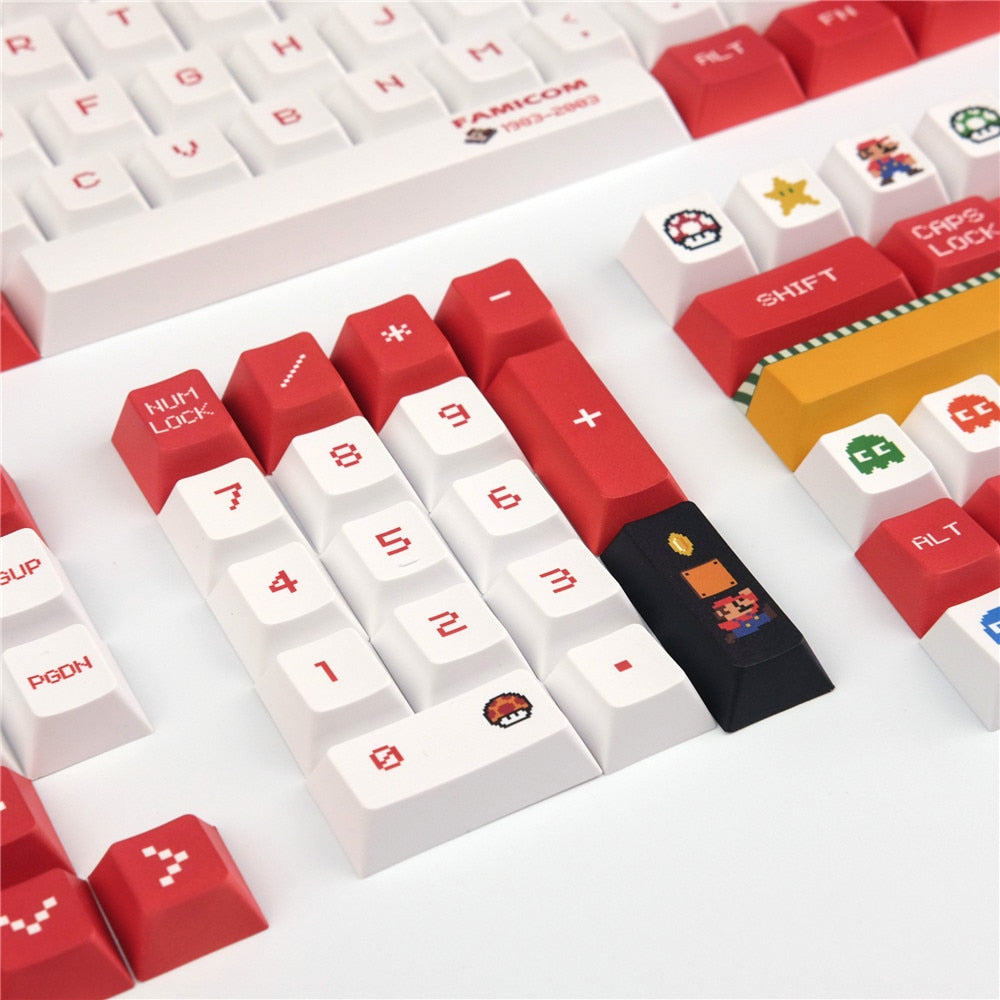 Mario keycap Set