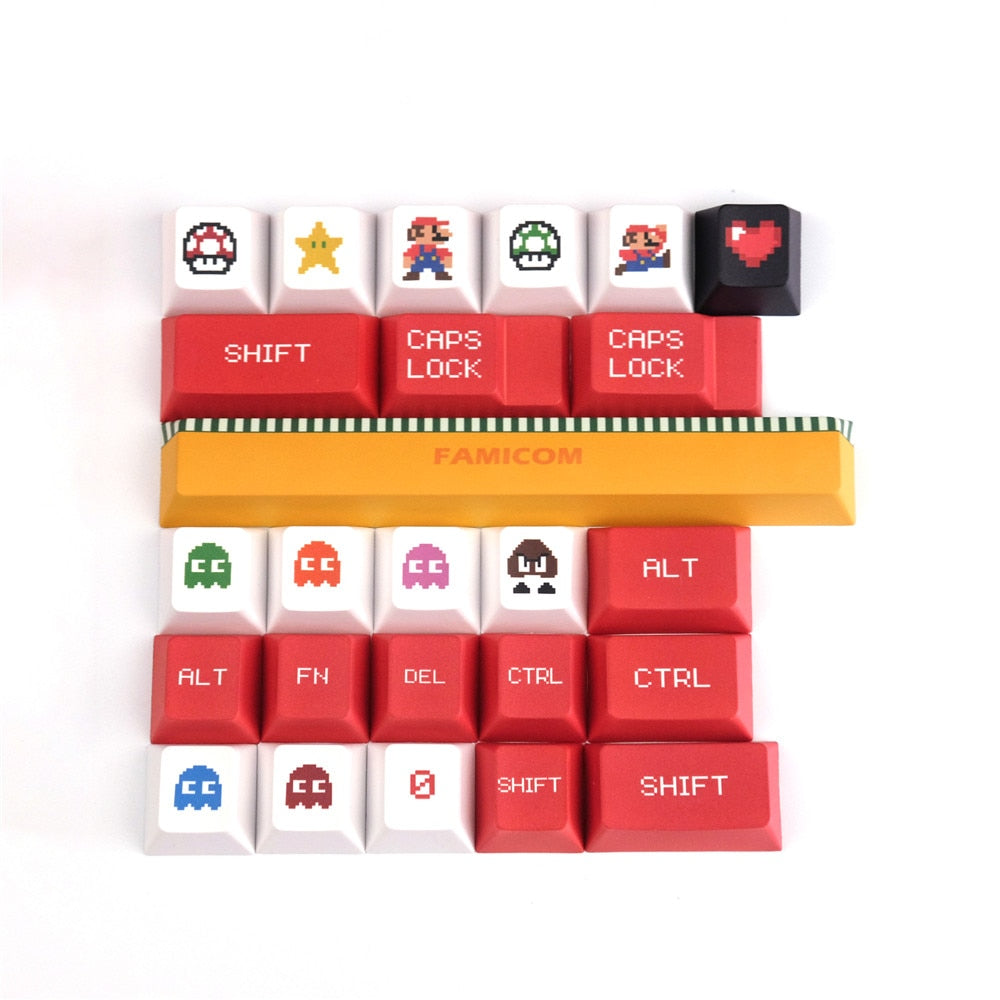 Mario keycap Set