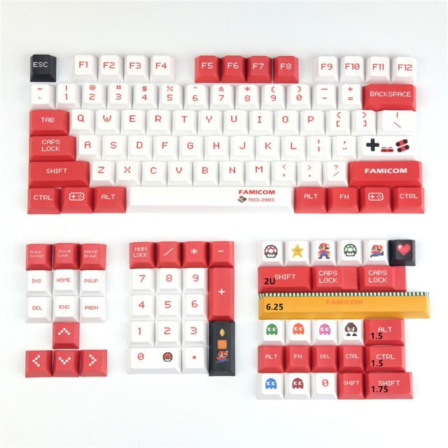 Mario keycap Set
