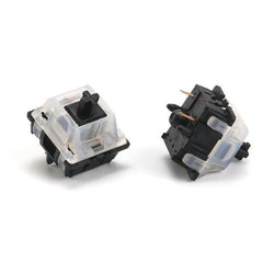 Gateron Switches Milky Top Black Bottom