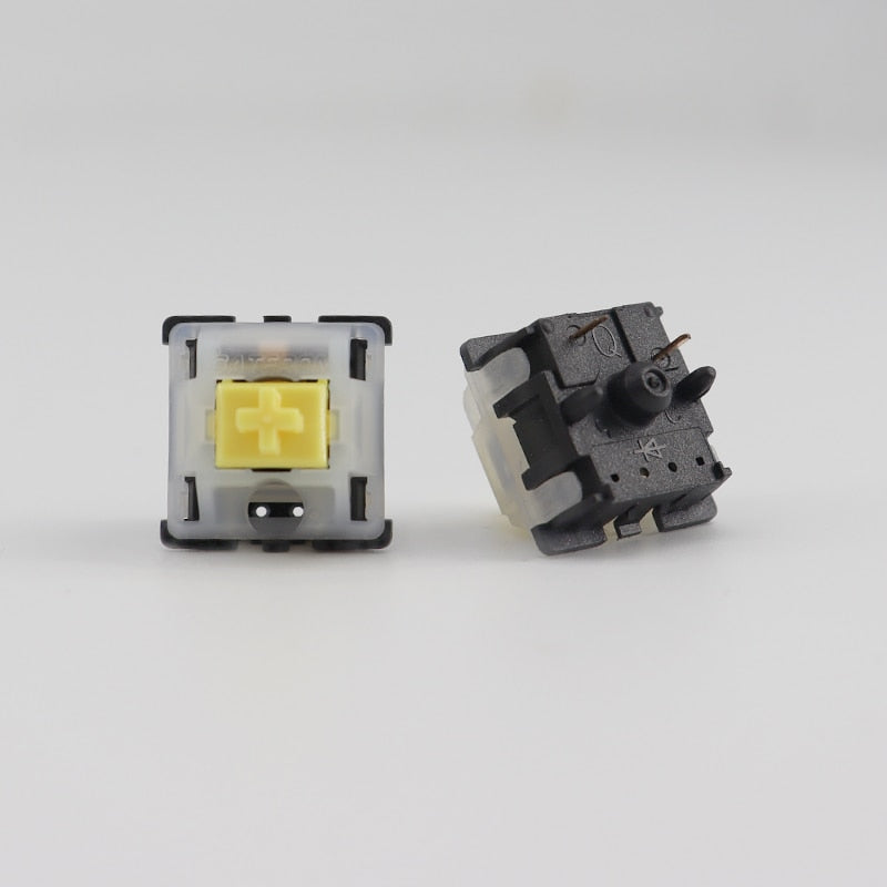 Gateron Switches Milky Top Black Bottom