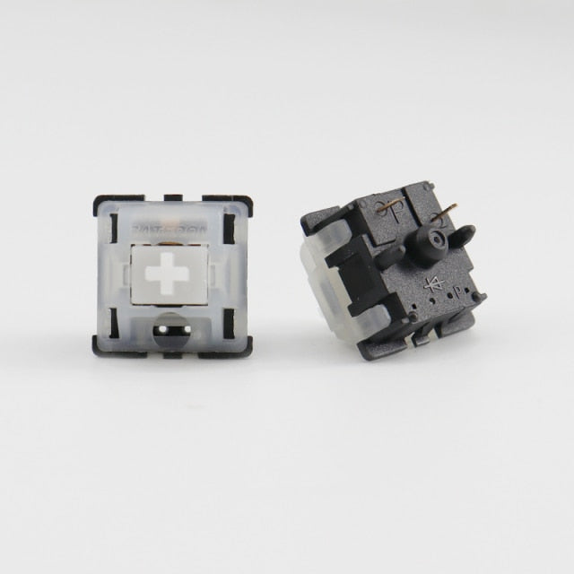 Gateron Switches Milky Top Black Bottom