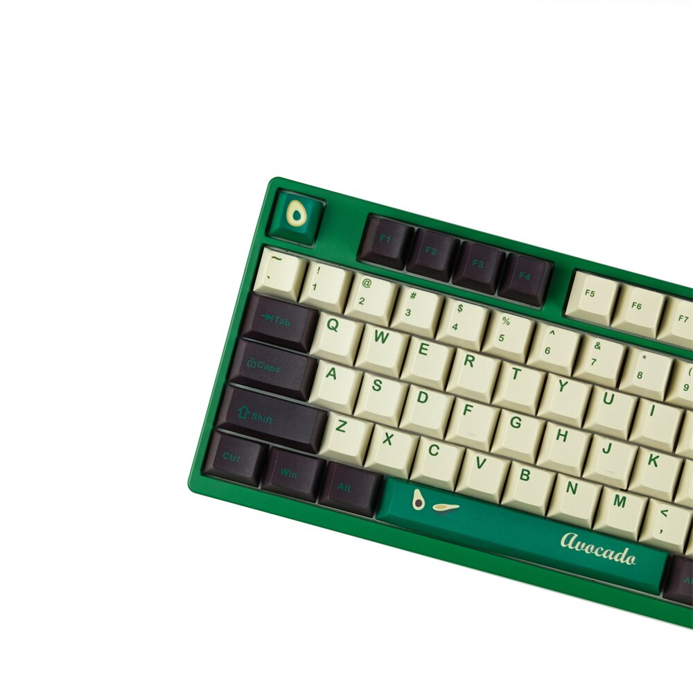 Bottle Green Avocado Keycaps Set
