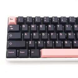 Black Pink Keycaps