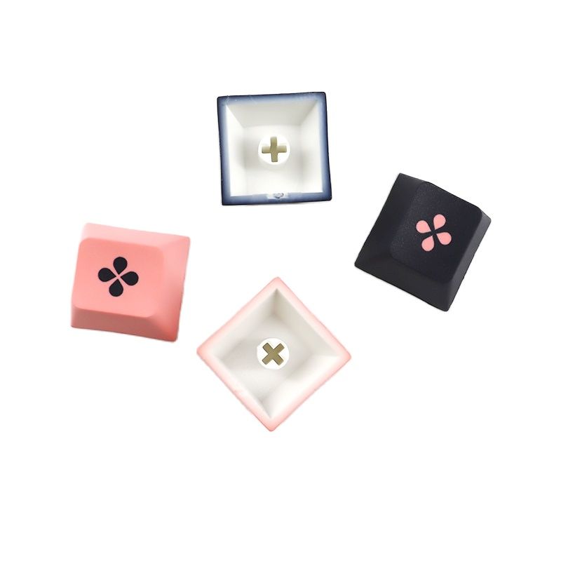 Black Pink Keycaps