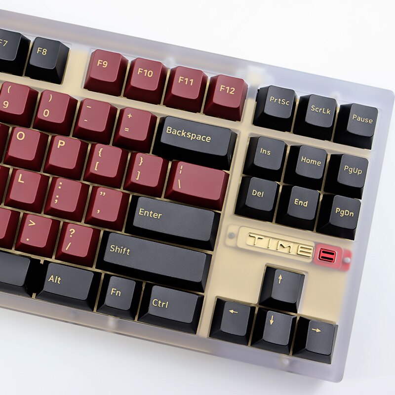 Red Samurai Keycaps Set