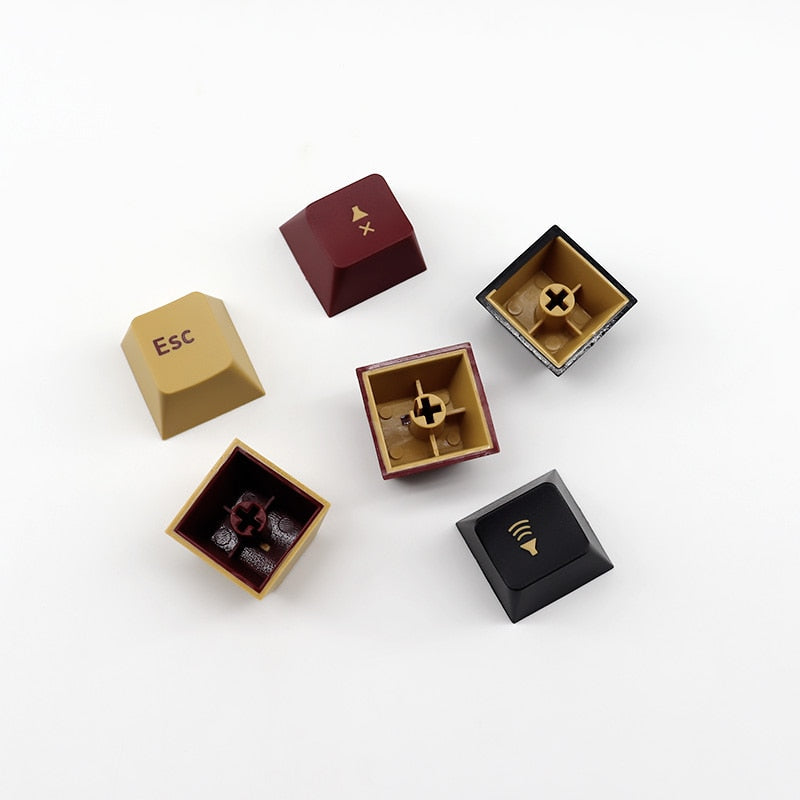 Red Samurai Keycaps Set