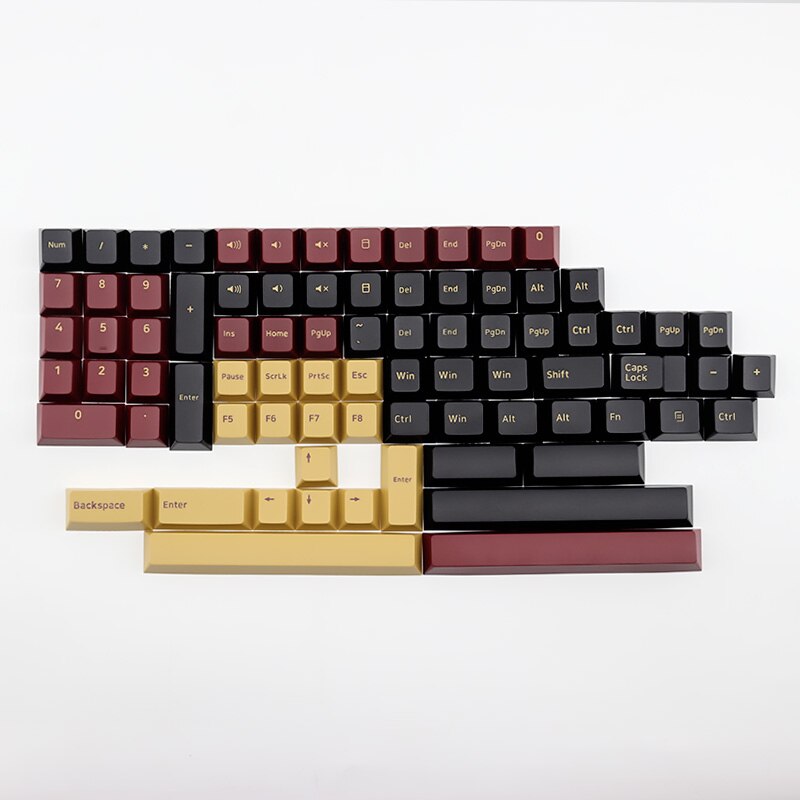 Red Samurai Keycaps Set