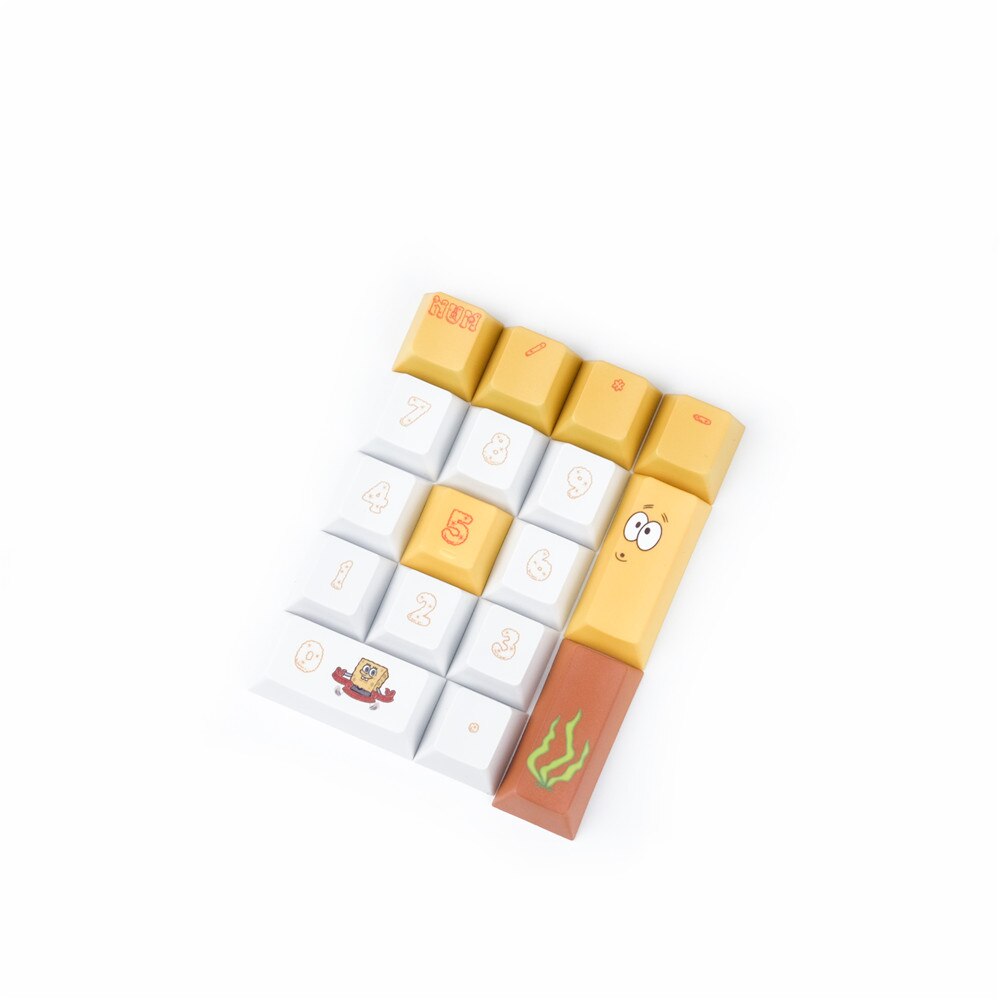 Spongebob Keycaps Set